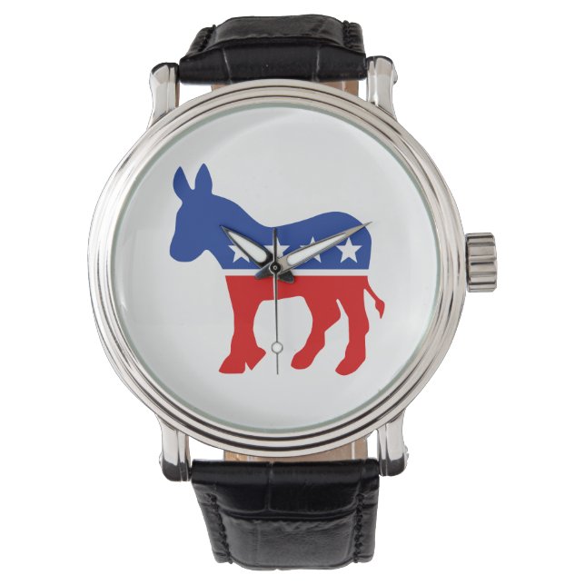 Democrat Donkey Armbandsur (Framsida)