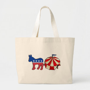 Democrat Donkey Circus Jumbo Tygkasse