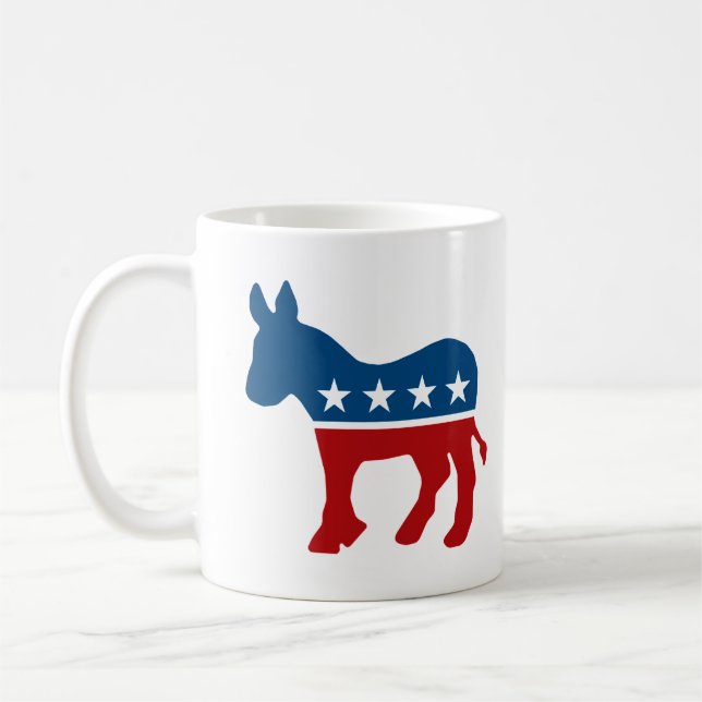 Democrat Donkey Kaffemugg (Vänster)