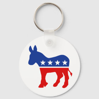Democrat Donkey Keychain Nyckelring