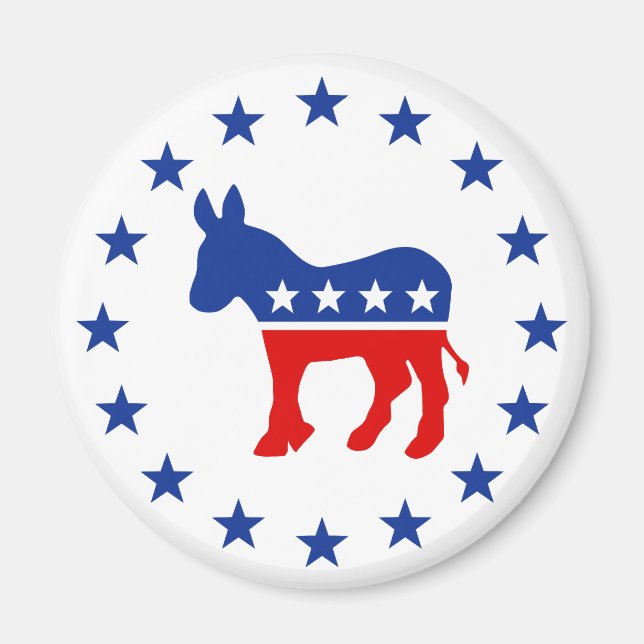 Democrat Donkey Magnet (Framsidan)