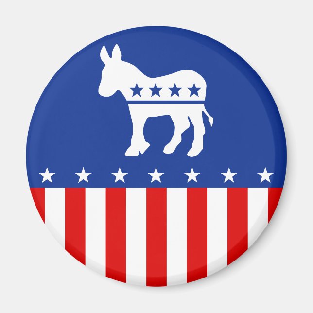 Democrat Donkey Magnet (Framsidan)
