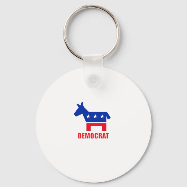 Democrat Donkey Nyckelring (Framsida)