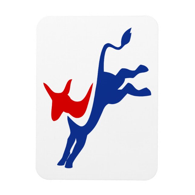 Democrat Donkey Premium Magnet (Vertikal)