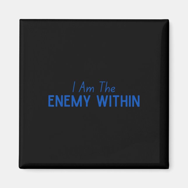 Democrat Kamala Enemy inom antitrumpen Lämnat Ving Magnet (Framsidan)