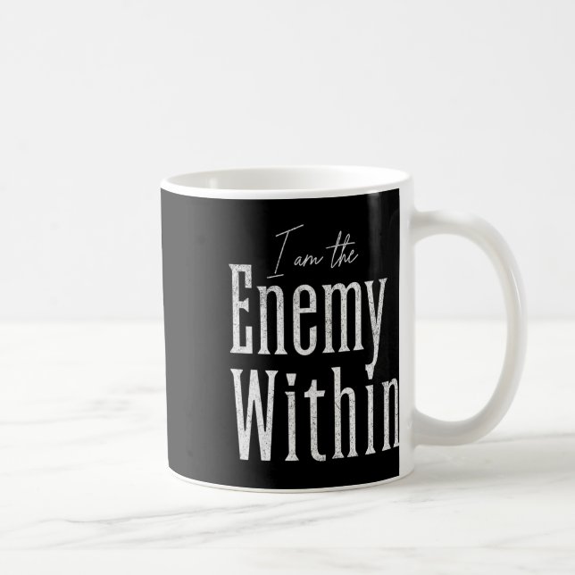 Democrat Kamala Harris Enemy inom antitrumplef Kaffemugg (Höger)