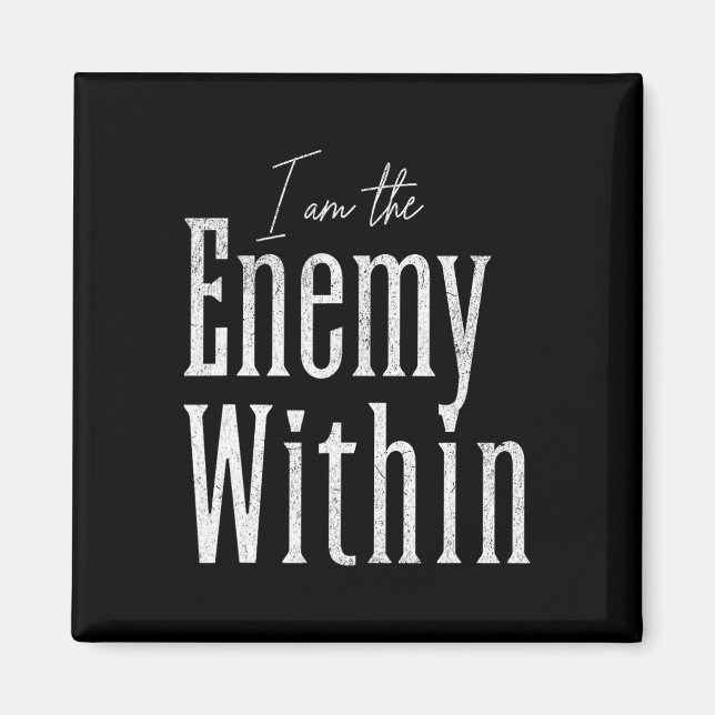 Democrat Kamala Harris Enemy inom antitrumplef Magnet (Framsidan)