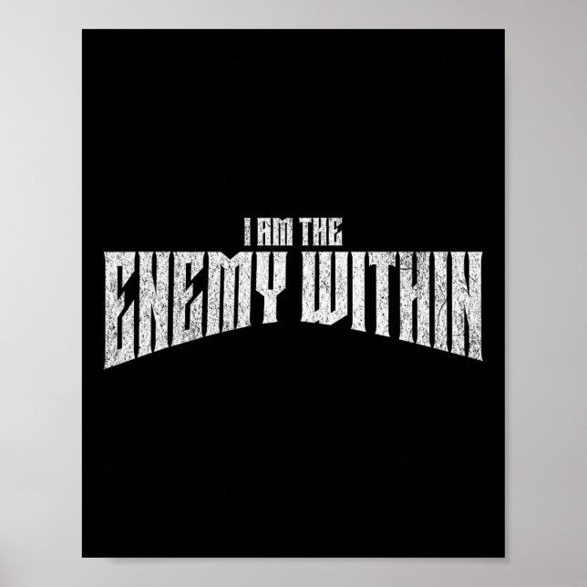 Democrat Kamala Harris Enemy inom antitrumplef Poster (Framsidan)