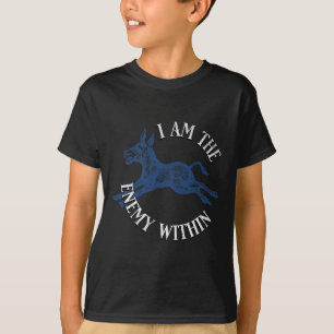 Democrat Kamala Harris Enemy inom antitrumplef T Shirt
