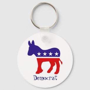 Democrat Party Donkey Nyckelring