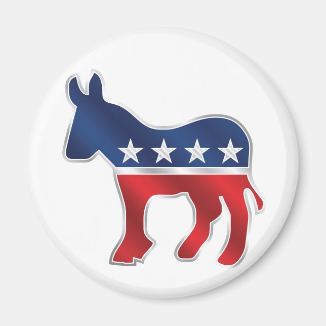 Democratic Donkey Magnet (Framsidan)