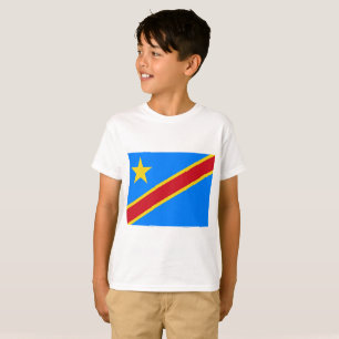 Democratic Republic of the Congo världsflagga Tee