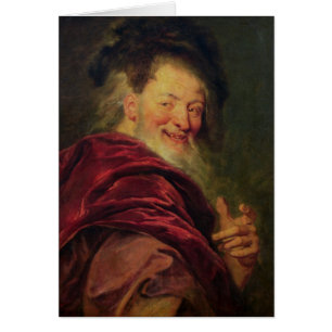 Democritus 1692 hälsningskort
