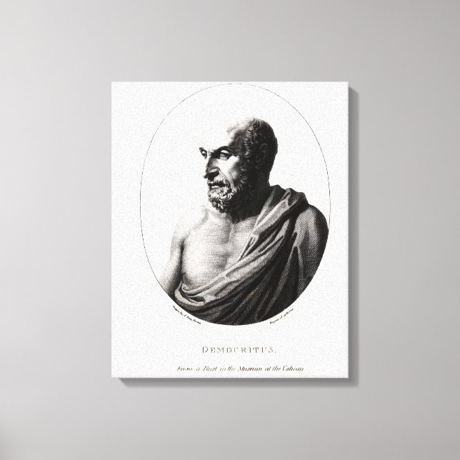 Democritus Canvastryck (Framsida)