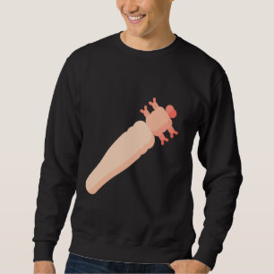 Demodex-kvalster - Insekter Science Geek Biologi Lång Ärmad Tröja