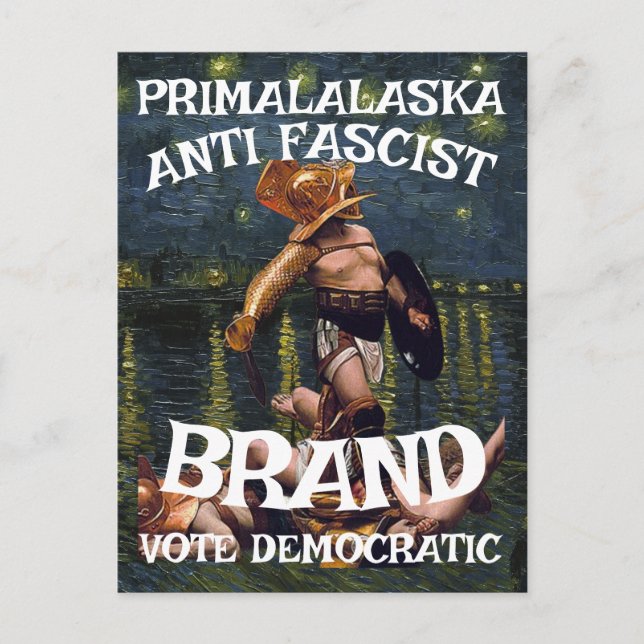 DEMODKRATISKA PARTIET FW FV HG FRIHET JÄMLIKHET LI VYKORT (Framsida)