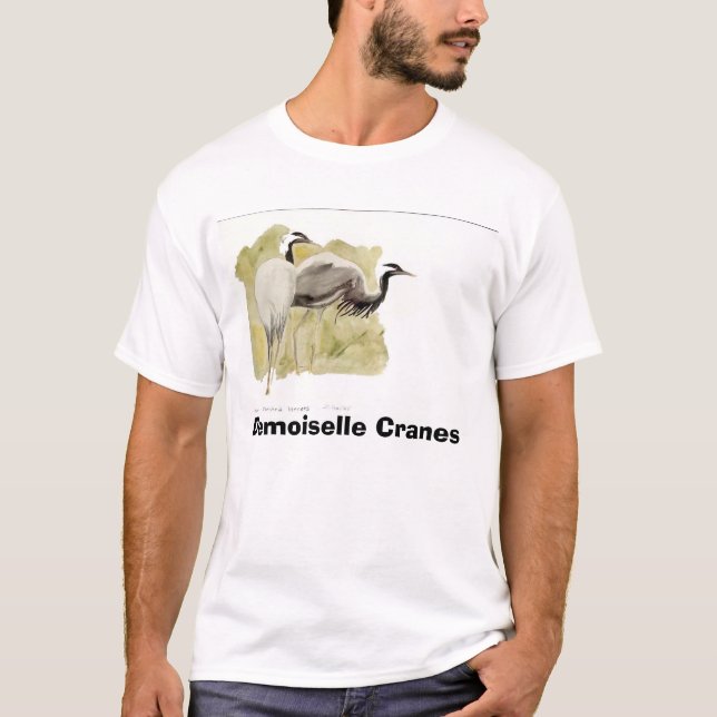 Demoisellekranar Tee Shirt (Framsida)
