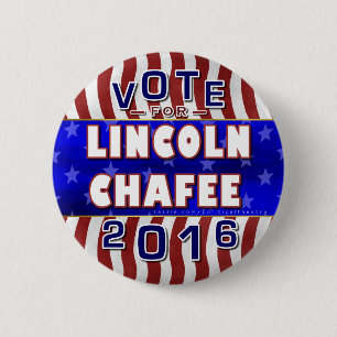 Demokrat 2016 för Lincoln Chafee presidentval Knapp