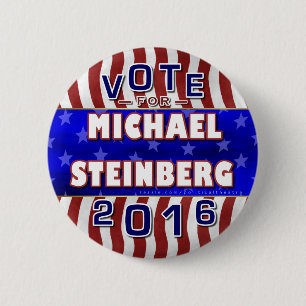 Demokrat 2016 för Michael Steinberg presidentval Knapp
