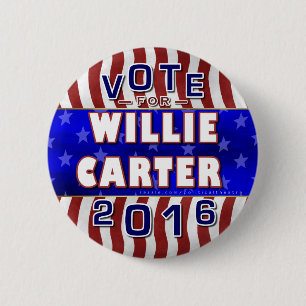Demokrat 2016 för Willie Carter presidentval Knapp