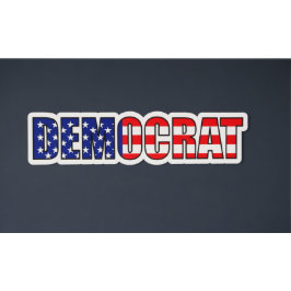 "Demokrat" Bildekal
