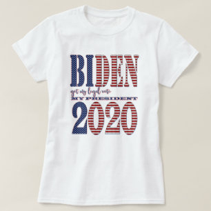 Demokrat Joe Biden 2020 har min röst Val T Shirt