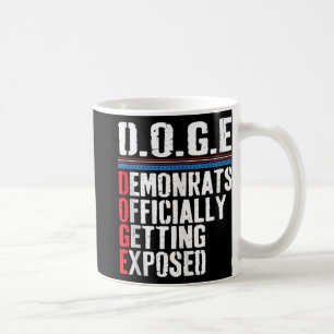 Demokrat kommer officiellt att exponeras 2025 Tan Kaffemugg