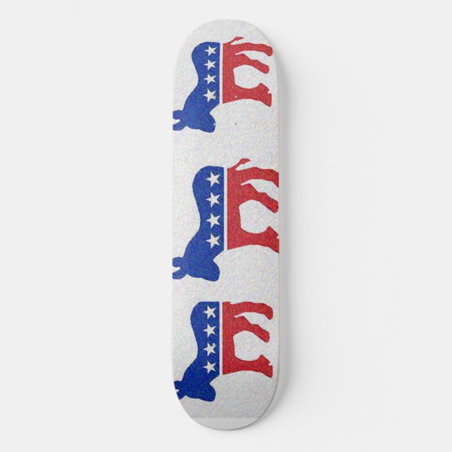 DEMOKRAT MINI SKATEBOARD BRÄDA 18,5 CM (Framsida)