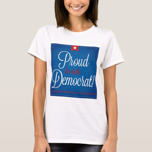 Demokrat T-shirt (Framsida)