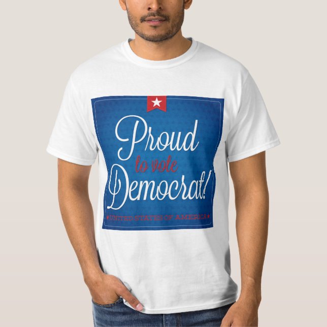 Demokrat T Shirt (Framsida)