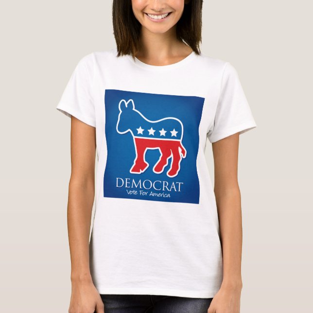 Demokrat T-shirt (Framsida)