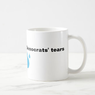 Demokrat tårar kaffemugg