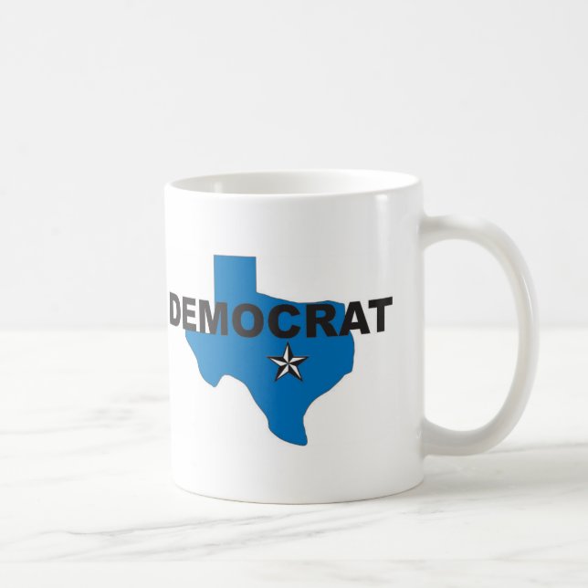 Demokrat Texas Kaffemugg (Höger)