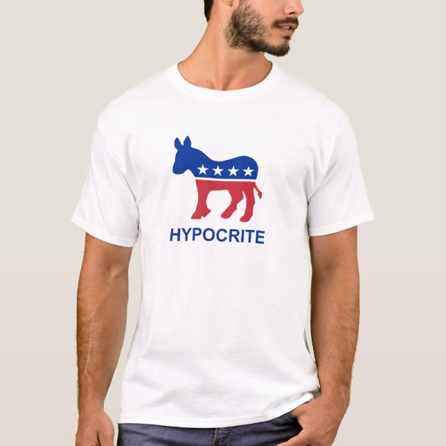 DemokratåsnaHypocrite T-shirt (Framsida)