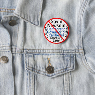 Demokraten Gavin Newsom Guvernör i Kalifornien Knapp