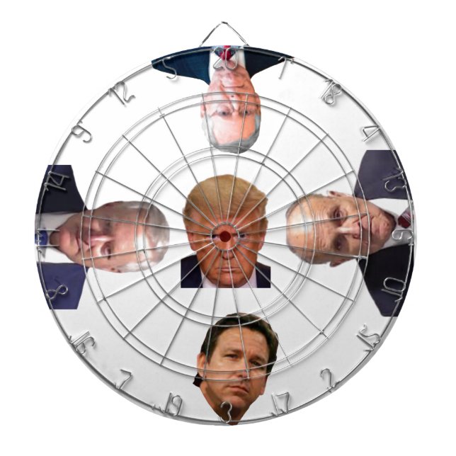Demokrater Dartboard Darttavla (Framsidan)