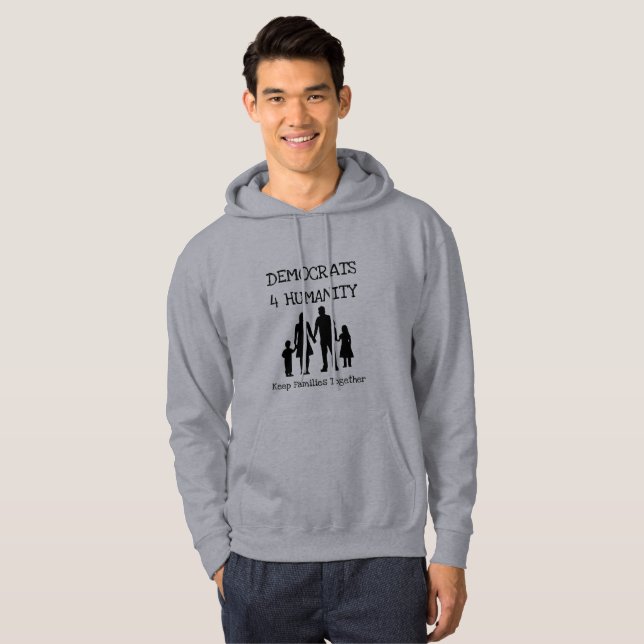 Demokrater för humanity Shirt Hoodie (Hel framsida)