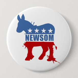 Demokrater för Newsom Knapp