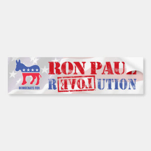 Demokrater för Ron Paul Bildekal