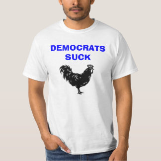DEMOKRATER SUGER TUPPEN TEE SHIRT