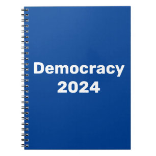 Demokrati 2024 Presidentval Anteckningsbok