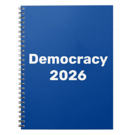 Demokrati 2026 Halvtidsval Anteckningsbok
