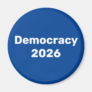 Demokrati 2026 Halvtidsval Magnet