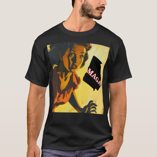 Demokrati Anti Maga T-Shirt (Framsida)