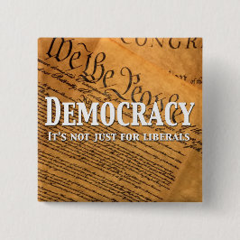 Demokrati är inte bara för liberaler knapp