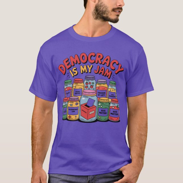 Demokrati är min Sylt T Shirt (Framsida)