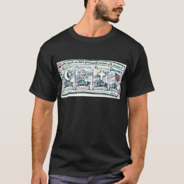 Demokrati över theocracyen t-shirt