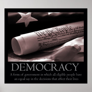 Demokrati Poster