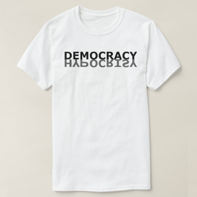 Demokratihyckleri Tee (Design framsida)