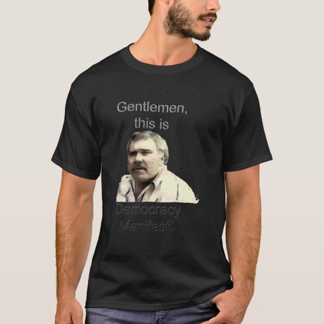 Demokratimanifestet T Shirt (Framsida)